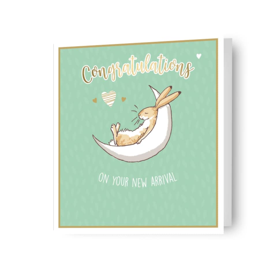 image 1 of Guess How Much I Love You 'New Arrival' New Baby Card