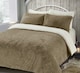 image 1 of Velosso Alaska Shaggy Faux Fur Fluffy and Warm Fleece Duvet Cover Set | Cream | Taupe | Double
