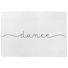 Text Dance (Rug) White | S