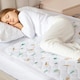 image 1 of Lynmark® Toddler Potty Training Bed Pads - Non-slip 90 x 85cm White | Safari | Single