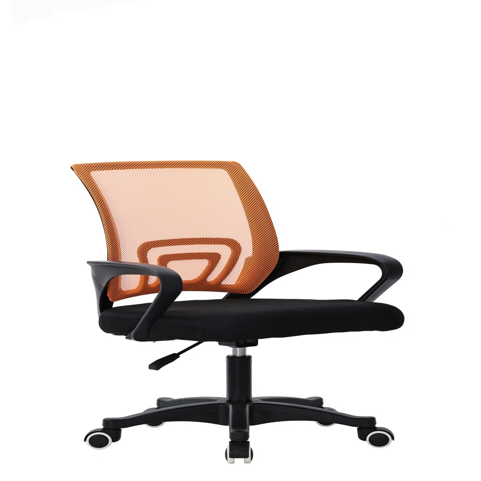 image 1 of MOF Adjustable Office Chair Ergonomic Mesh Swivel Computer Comfy Desk/Executive Work Chair with Arms and Height Adjustable Style103 Red