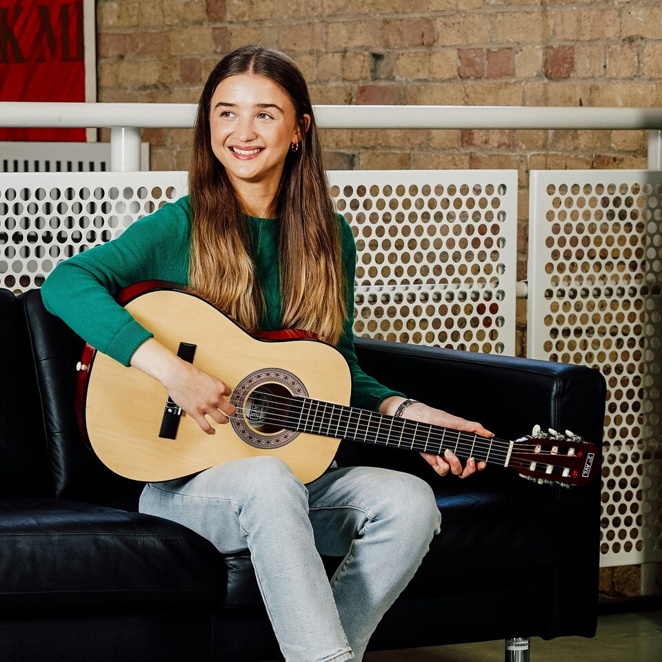 image 1 of 3rd Avenue 3/4 Size Classical Guitar Pack | Blue