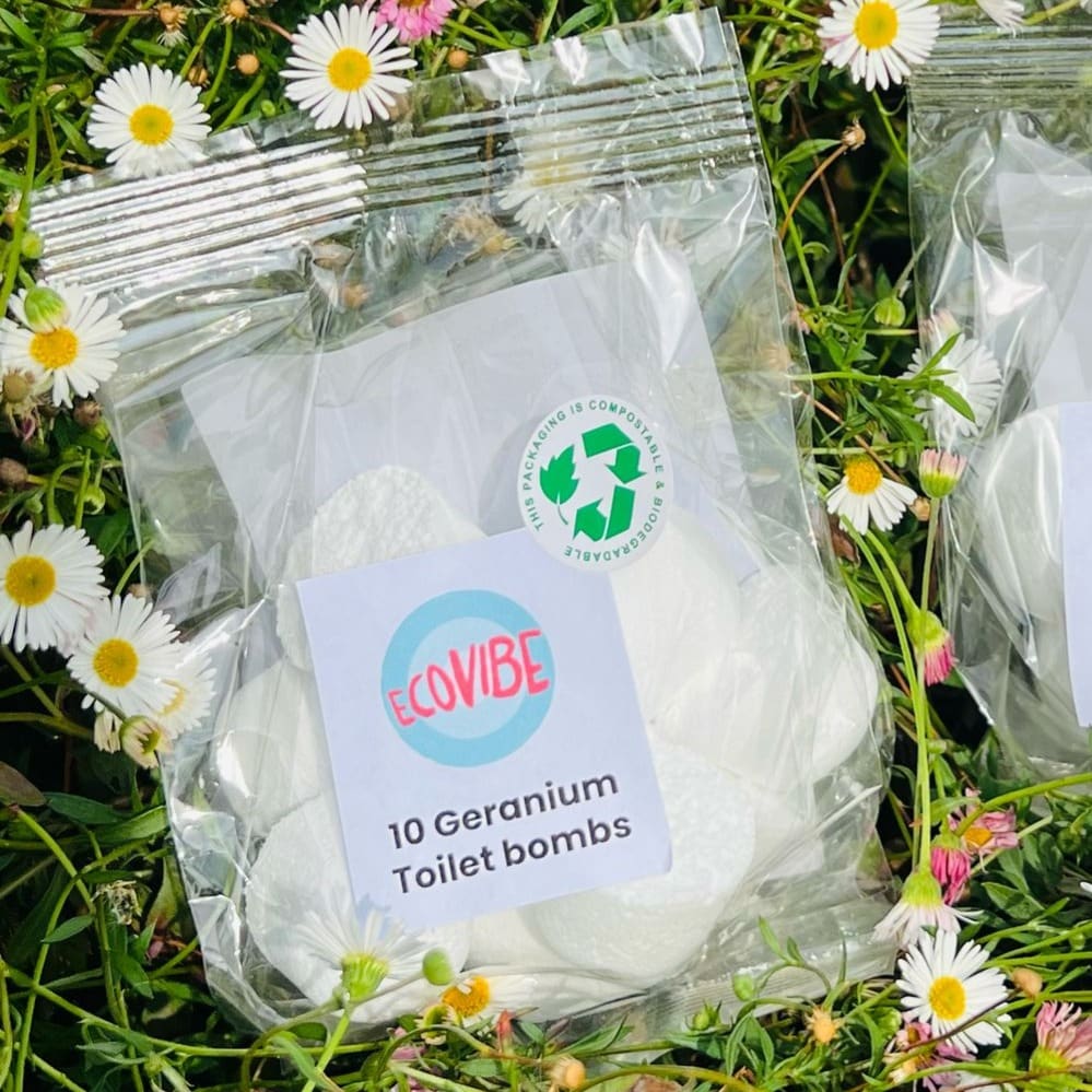 Toilet Bomb Cleaners (Geranium)