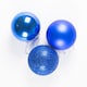 image 1 of Royal Blue Shatterproof Christmas Baubles 6cm - Pack of 6