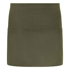 Brand Lab Unisex Adult Short Apron - Olive Green - One Size