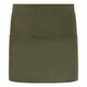 image 1 of Brand Lab Unisex Adult Short Apron - Olive Green - One Size