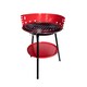 image 1 of 14" Round Garden Barbecue / BBQ with Wind Shield & Shelf