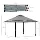 image 7 of Outsunny 4m x 4m Outdoor Pop-Up Canopy Gazebo Adjustable Legs Bag