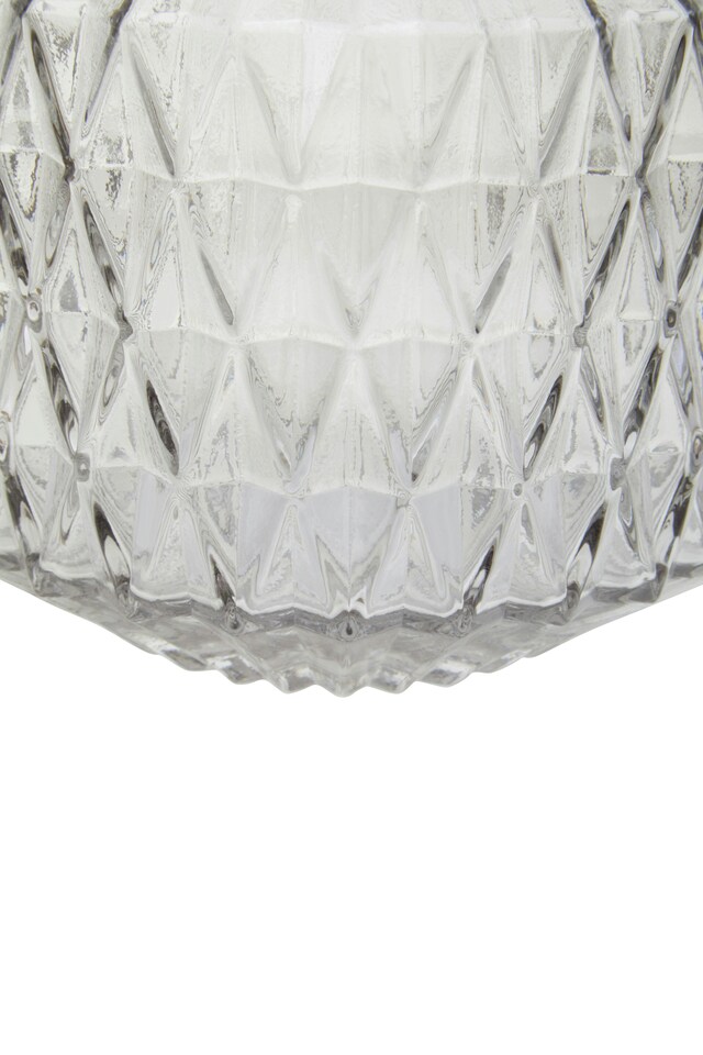 image 1 of Brice Small Grey Glass Vase | Grey