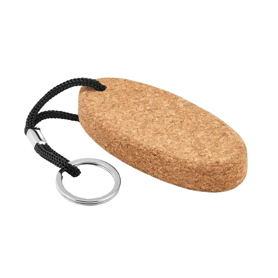 MidOcean Boat Floatable Cork Keyring - Black - One Size