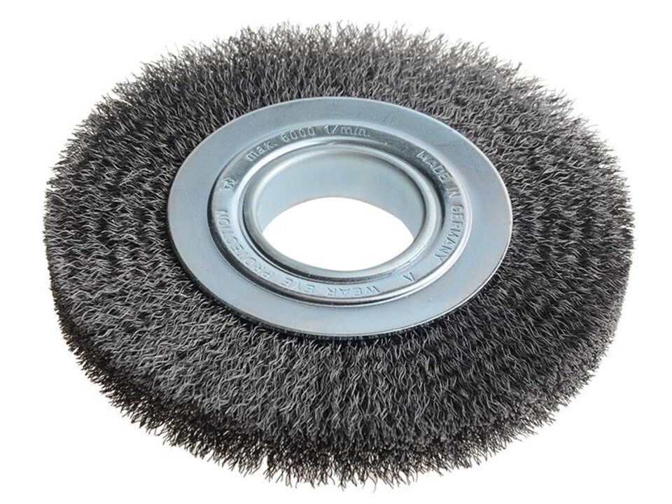 Lessmann Wheel Brush D178Mm X W23-25 X 50 Bore Set 3 Steel Wire 0.30