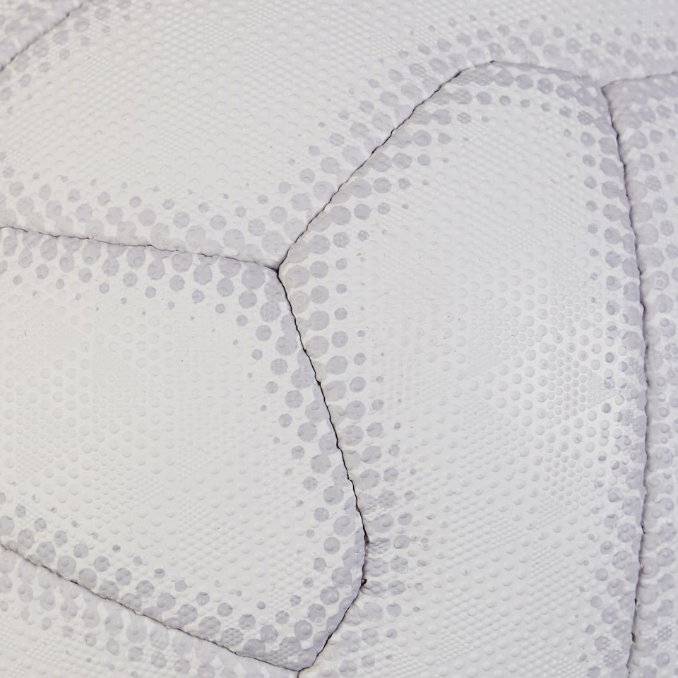 image 1 of Mitre Ultragrip Netball | All Conditions Ball | Popular Style | Durable Design, White/Black/Purple, 4