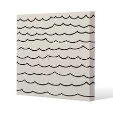Wave Lines (Canvas Print) / 127 x 127 x 4cm | Multi