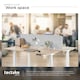 image 7 of Desk Partition Noisy - Sound-absorbing | Grey | grey | 160 x 40 cm | 1