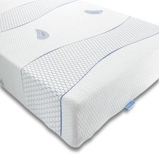 Sareer 6 Inch Cool Blue Memory Foam Mattress 3FT | White | Single