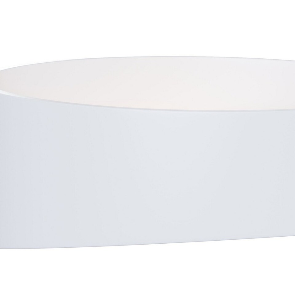 image 1 of Trame Integrated LED Wall Lamp White