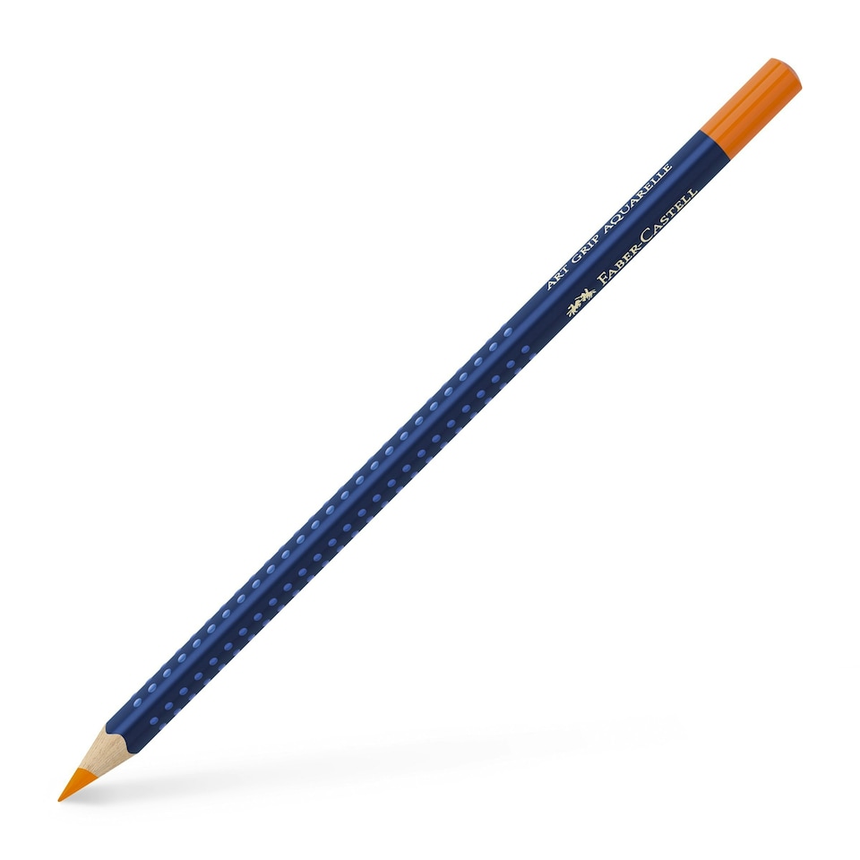 Faber-Castell - Art Grip Aquarelle Studio Pencil, Cadmium Orange (111) - FC114211