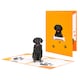 image 1 of Loyal & Loved Labrador 3D Dog Pop Up Greeting Card