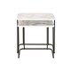 image 2 of Set of 2 tables DKD Home Decor White Black 51 x 43 x 49 cm N/A