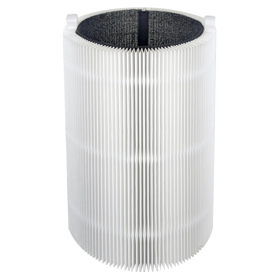 image 1 of SPARES2GO Filter for Blueair Air Purifier Blue Pure 511 HEPASilent Particle HEPA Carbon Sleeve (Pack of 2 Filters)