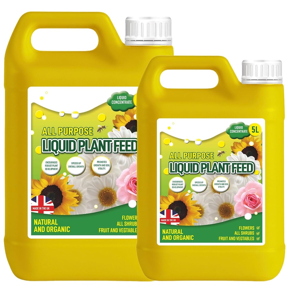 image 1 of 1 x 5L All Purpose Concentrated Liquid Plant Feed Promotes Growth & Soil Vitality