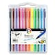 image 1 of Box of 12 0.4mm Finepoint Triangular Felt Tip Pens by Pro:scribe