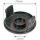 image 10 of SPARES2GO 6m Line Spool & Cover compatible with Qualcast CLGT2425H/A Strimmer Trimmer (1.5mm)