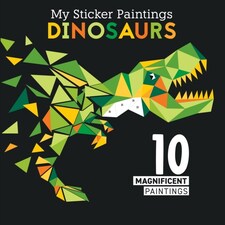 My Sticker Paintings Dinosaurs