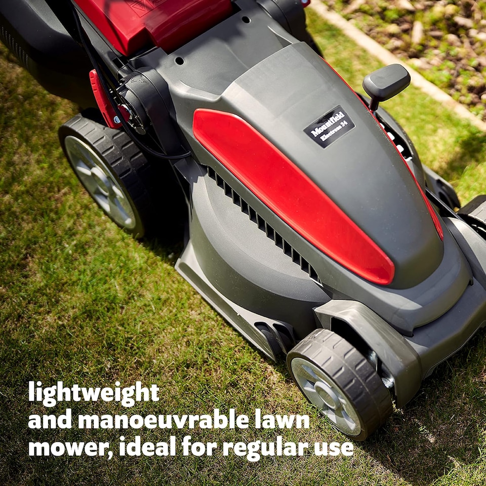 image 1 of Mountfield Electress 1200W Electric Lawnmower 34cm