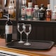 image 5 of Argon Tableware Rectangle Non-Slip Serving Tray - 51cm x 38cm - Black Black