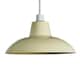 image 1 of ValueLights Civic Metro Cream Ceiling Pendant Shade & Bulb | Cream