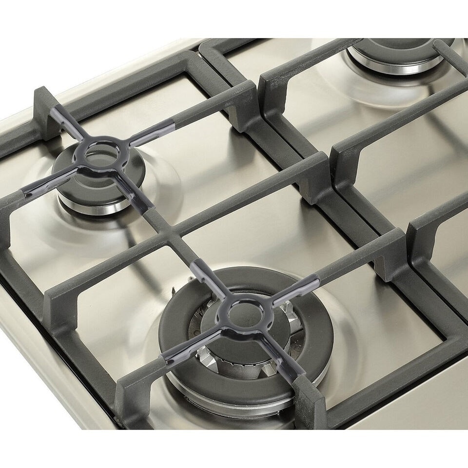 image 1 of SPARES2GO Universal Gas Hob Ceramic Pan Support Moka Trivet Stand (Small 130mm) Black