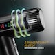 image 8 of Wahl Vanquish Hair Dryer 1600W Corded 3 Heat Settings with Cool-Shot Black ZY166