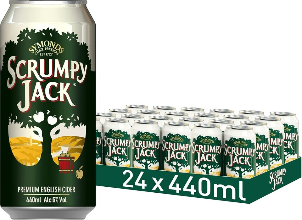 image 1 of Scrumpy Jack Premium English Cider 24 x 500ml