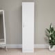 image 5 of Vida Designs Riano 1 Door Wardrobe With Shelf & Clothes Rail, White