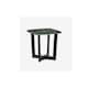 image 2 of Stylish Black Marble Lamp Table | Black | Black