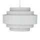 image 3 of Pair of Light Grey 5 Tier Light Shades | Grey | Large | 2