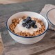 image 5 of Nicola Spring White Farmhouse Cereal Bowls - 15cm - Pack of 6 | White | White
