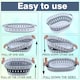 image 4 of 36L Collapsible Plastic Laundry Basket, Foldable Laundry Hamper