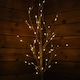 image 2 of 2.4m (8ft) Indoor Outdoor Christmas Lit Birch Tree with 136 Warm White LEDs