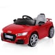 image 1 of COSTWAY 12V Children's car Licensed Audi TTRS Red