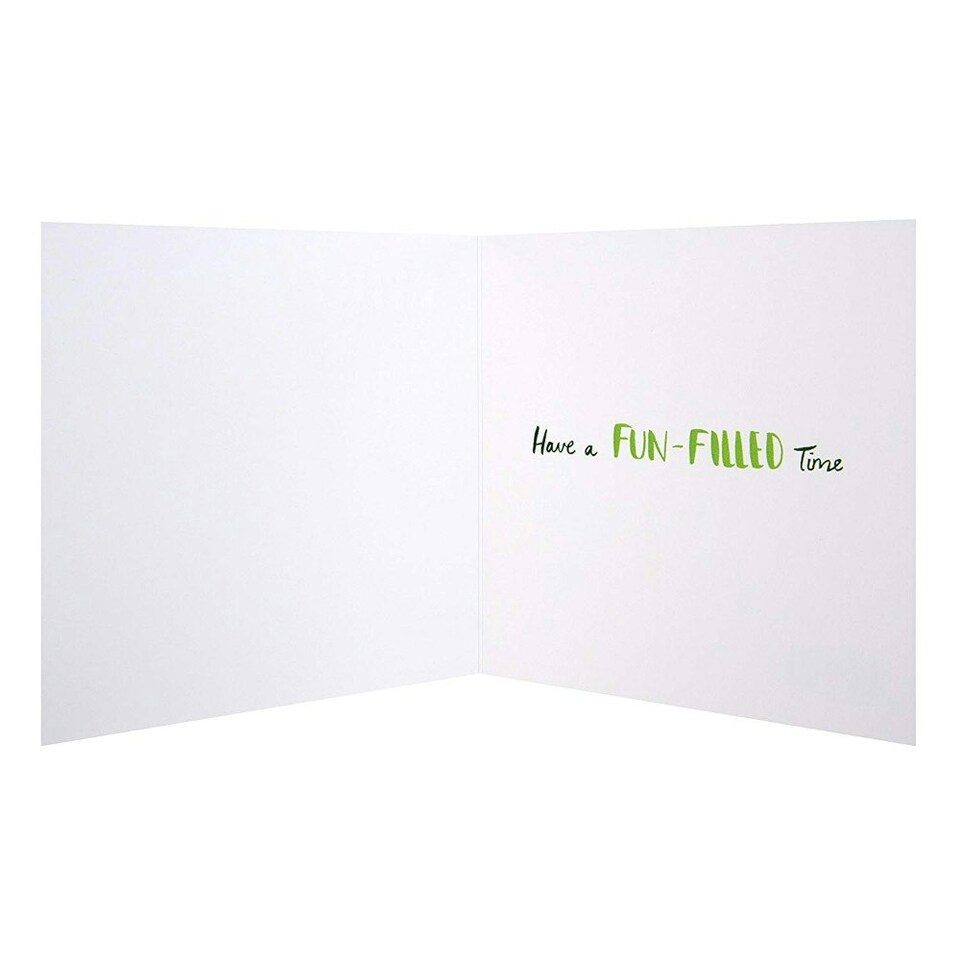 image 1 of Hallmark Christmas Card 'Wrappy Christmas'- Small Square