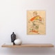 image 4 of Anton Peschka Jr Portrait of a Child Schiele Wall Art Poster Print 12X16"