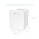 image 3 of MONCOOK Mini Fridge For Bedrooms - Small, Portable & Quiet - Glass Door Mini Fridge For Skincare, Food & Drinks - Cooling & Warming Function - 15L Grey