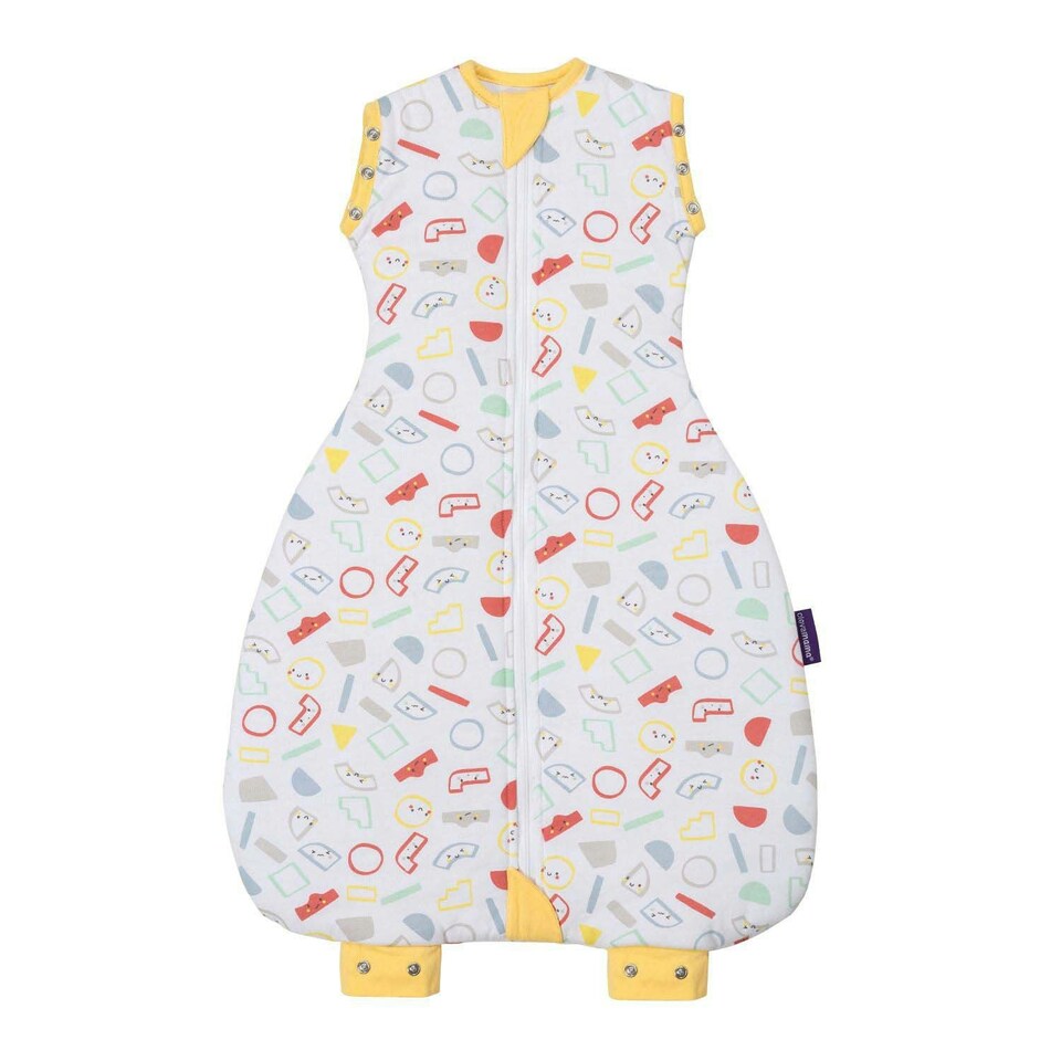 image 1 of Clevamama 3-in-1 Nite Romper & Sleep Bag 2.5 Tog Pink