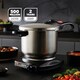 image 2 of GEEPAS 6L Stainless Steel Pressure Cooker