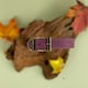 image 6 of HugglePets Legacy Leather Dog Collar - Merlot N/A | XS