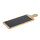 image 1 of Argon Tableware Bamboo Slate Serving Paddle - 44.5 x 14.5cm Grey