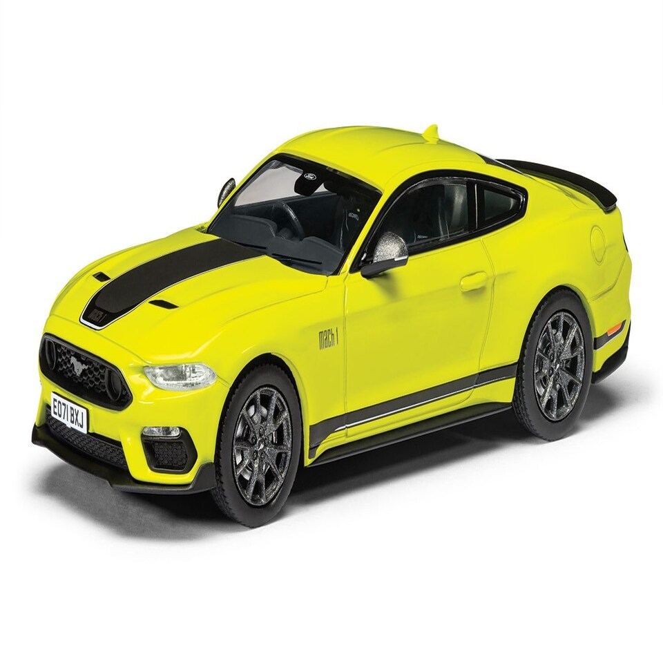 Corgi Ford Mustang Mk6 Mach 1 Grabber Yellow