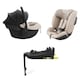 image 1 of Kinderkraft Endura Safe Car Seat Modular System | Cream | Beige